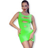Chilirose - Robe Cr 4621 Verte S/M